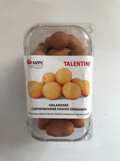 Holandské sadivo zemiakov „TALENTINE“ žltá, stredne skorá, varný typ A, cca 1 kg