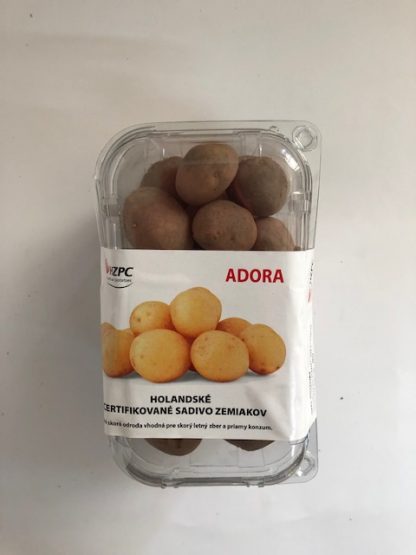 Holandské sadivo zemiakov „ADORA“ žltá, veľmi skorá, varný typ B, cca 1 kg