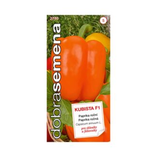 Paprika zeleninová stredne skorá „KUBISTA F1“