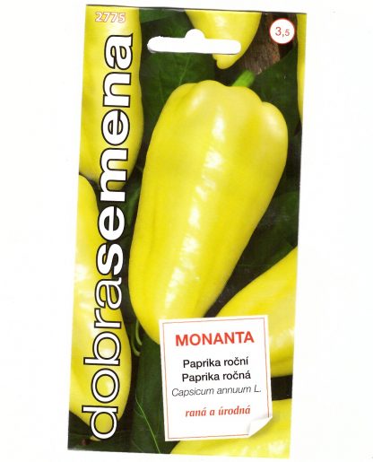 Paprika zeleninová veľmi skorá „MONANTA“
