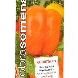 Paprika zeleninová stredne skorá „KUBISTA F“1