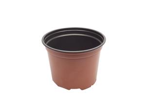 Črepník plastový odľahčený priemer 9 cm 5° výška 6,8 cm