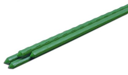 Oporná tyč kovová poplastovaná zelená
