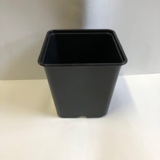 Kvetináč(kontajner) plastový čierny EX 15x15x15 cm