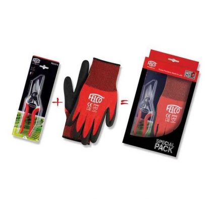 Nožnice Felco 6 + rukavice Felco 701M, darčekový set