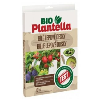 Biele lepové dosky PLANTELLA 10ks